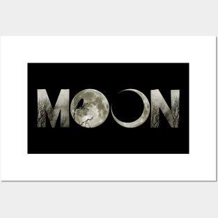 moon Posters and Art